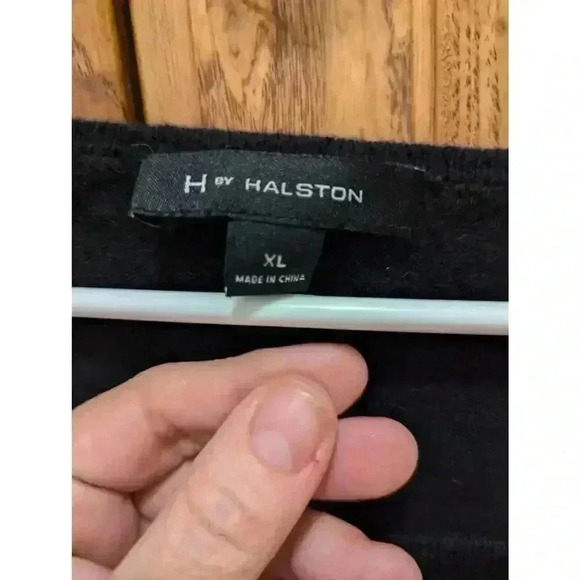 Women's black sweater sressby H for Halston size XL - Picture 2 of 6